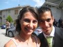 Io e cesari al matrimonio di Luca a Cristina